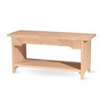 International Concepts 48 in. Long Brookstone Bench BE-48